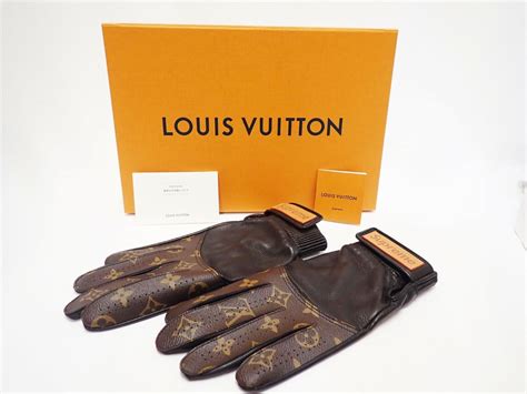 lv gloves ebay|louis vuitton damier gloves.